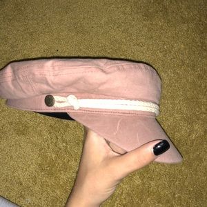 Rose Blush Brixton Fiddler Sailor Cap Hat